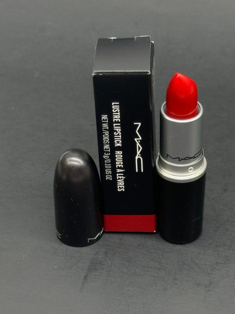 MAC Lustreglass Sheer-Shine Lipstick 502 Cockney 0.1 Oz / 3g